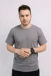 Футболка універсальна бавовна 100% СІРИЙ, р.2XL - изображение 1