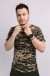 Футболка універсальна бавовна 100% КАМУФЛЯЖ, р.M - изображение 4