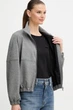 Бомпер с добавлением шерсти Pinko M серый 106046 - изображение 4