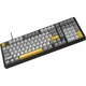 Клавиатура Ajazz AK980 MAX Magnetic Switch USB UA Black/Grey/Yellow (AK980-MAX-M-BGY) - изображение 5