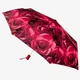 Жіноча парасолька Fulton L346 Photo Rose Red — Повний автомат, 8 спиць, принт "Червоні троянди" (Велика Британія) - зображення 1