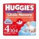 Підгузки-трусики Huggies Little Movers Pants для хлопчиків, розмір 4 (9-14 кг), 104 шт - изображение 1
