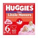 Підгузки-трусики Huggies Little Movers Pants для дівчаток, розмір 6 (15-25 кг), 60 шт - изображение 1