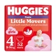 Підгузки-трусики Huggies Little Movers Pants для дівчаток, розмір 4 (9-14 кг), 52 шт - изображение 1