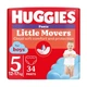 Упаковка підгузків-трусиків Huggies Little Movers Pants для хлопчиків, розмір 5 (12-17 кг), 34 шт * 3 шт - изображение 2