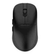 Миша бездротова Ajazz AJ159P MC, Black, Bluetooth / USB 2.4GHz / Type-C, оптична (сенсор PixArt PAW3311), до 12000 dpi, перемикачі Huano, 6 кнопок, 400 mAh, магнітна зарядна база, кабель 1.5 м, радіус дії до 10 м - изображение 1