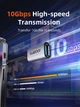 Кабель Cabletime USB 3.2 Type-C Male to USB 3.2 Type-A Female, 0.5 m, 10Gbs, Black (CP62G) - изображение 2