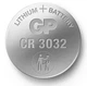 Батарейка литиевая GP CR 3032, 3V Lithium - изображение 2