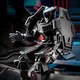 Подвижная фигурка-конструктор «Steel Fighter» Синий с магнитами - изображение 3