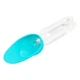 Поилка-насадка на бутылку для кошек и собак WAUDOG Silicone силиконовая Голубая - изображение 3