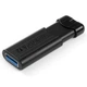 USB флеш накопитель Verbatim 64GB PinStripe Black USB 3.0 (49318) Verbatim 49318 1076533 - изображение 3