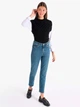 Джинсы Slim Fit женские Colin's 703 Carla CL1065294DN05216 26-30 Синие (8683197861245) - изображение 3