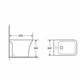 Біде підлогове Qtap Presto Quadro 540×340×400 мм, White QTPRE29W49124 - изображение 2
