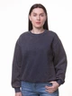 Женский стильный свитшот варка серый Oversize S-XL - изображение 1