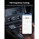 Автомобильное зарядное устройство UGREEN CD229 31,5W USB-C + 2xUSB-A Bluetooth FM Transmitter с TF (80910) - изображение 7