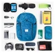 Рюкзак компактний Naturehike Ultralight NH17A017-B 22 л, блакитний (FNR_6927595725108) - изображение 3