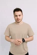 Футболка універсальна бавовна 100% БЕЖЕВИЙ, р.XL - зображення 3