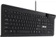 Klawiatura przewodowa ASUS Smart Card Keyboard KU100 Black (90XB05E0-BKB010) - obraz 3