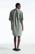 Сукня жіноча COS open-collar linen shirt dress 1227041001 36 Зелений - изображение 3