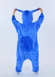 Пижама кигуруми Стич для девочек Kigurumi на молнии синий для детей и подростков 130-140 см (2074K1153) - изображение 3