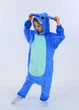 Пижама кигуруми Стич для девочек Kigurumi на молнии синий для детей и подростков 130-140 см (2074K1153) - изображение 4