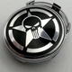 Колпачок заглушка с логотипом PUNISHER каратель череп 59 мм 55 мм skull - изображение 1