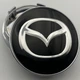 Колпачок на диски Mazda 65 мм 60 мм черный мазада заглушка - изображение 1