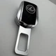 Переходник ремня Lexus безопасности c возможностью пристегнутся удлинитель металл-заглушка карбон лексус - изображение 5