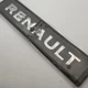 Напис Renault (Рено) на кузов шильдик табличка метал 160 мм 20 мм емблема на багажник хром - зображення 3