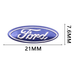 Наклейка на ключ Ford 21 мм - изображение 1