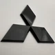 Значок Емблема Mitsubishi (MITSUBISHI) 100 мм хром 90 мм Міцубісі чорна - зображення 3