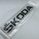 Таблички шильдики эмблема надписи Oktavia Skoda (шкода) черные 150 мм 25 мм шкода октавиаоктавия - изображение 4