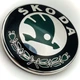 Эмблемы знаки Шкода Skoda 89 мм 79 мм Octavia Tour A5 Fabia Rapid Superb 5J0853621AAUL 5JA8536872ZZ зеленые - изображение 3