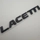 Знак шильдик емблема табличка задня Chevrolet Лачетті 175 мм 20 мм шевроле чорна Lacetti - зображення 3