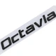 Шильдик логотип OCTAVIA А5 чорна октавія табличка (шкода) Skoda металева - зображення 2