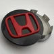 Колпачок для дисков Honda 08W17-SEA-6M00 69 мм 64 мм черный с красным .логотипом заглушка хонда - изображение 3