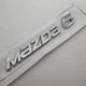 Шильдик емблема Mazda Мазда 6 150 мм напис на кришку багажника хром - зображення 4