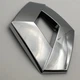 Емблема логотип Renault, 120 мм 96 мм (хром, глянець) рено знак - зображення 3