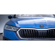 Эмблемы значки капот багажник (шкода) Skoda Octavia A5 Fabia Roomster SuperB 79 мм 89 мм матовый черный 80 90 - изображение 5