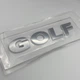Шильдик на багажник Volkswagen Golf хром табличка (гольф) - зображення 1