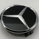 Ковпачки на диски Mercedes Benz Mercedes чорні 75 мм 70 мм глянець мерседес - зображення 4