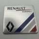 Наклейка Renault (Рено) на кузов шильдик табличка металл 60 мм 55 мм - изображение 3