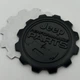 Шильдик эмблема табличка металлическая ДЖИП JEEP черная Performance Parts 67 мм - изображение 3