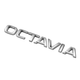 Шильдик логотип OCTAVIA А5 октавия хром металлическая табличка (шкода) Skoda - изображение 6