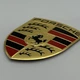 Наклейка Porsche металл порше табличка шильдик на кузов авто 55 мм 69 мм - изображение 2