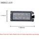 Подсветка номера LED Джип Jeep Grand Cherokee 14-20 Compass Patriot 14-17 Dodge Viper 13-17 Fiat 500 usa Maserati 2 штуки - изображение 7