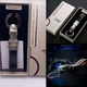 Брелок брутальный для ключей тигр лед фонарик LED голова тигра мужской кожа - изображение 4