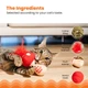 Игрушка для кошек Catstages Mushroom Kicker «Грибок» с кошачьей мятой для чистки зубов 6×13×7,5 см (pt71426) - изображение 4