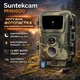 Миниатюрная ночная фотоловушка Suntekcam mini600 12mp для съемки и охраны животных лесная инфракрасная камера с датчиком движения и невидимой ночной подсветкой - изображение 1