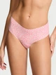 Женские трусики Victoria’s Secret (698532447516) No-Show Cheeky Pink Leo XXL розовые - изображение 1